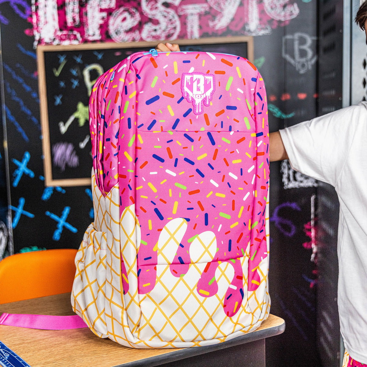 Ice Cream Backpack - Strawberry