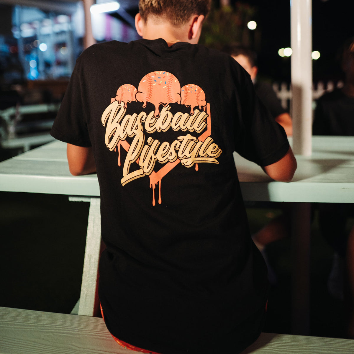 Ice Cream Tee - Tangerine
