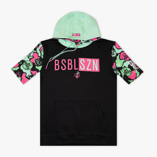 King Of JUCO BSBL-SZN Short Sleeve Hoodie V3