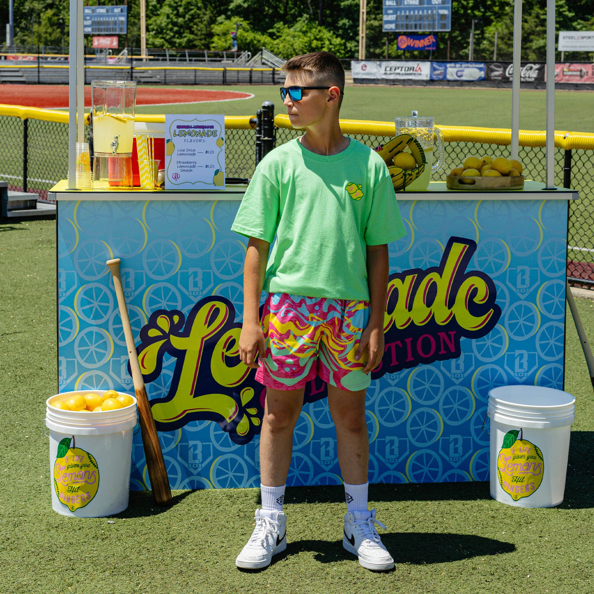 Lemon Burst Youth Shorts