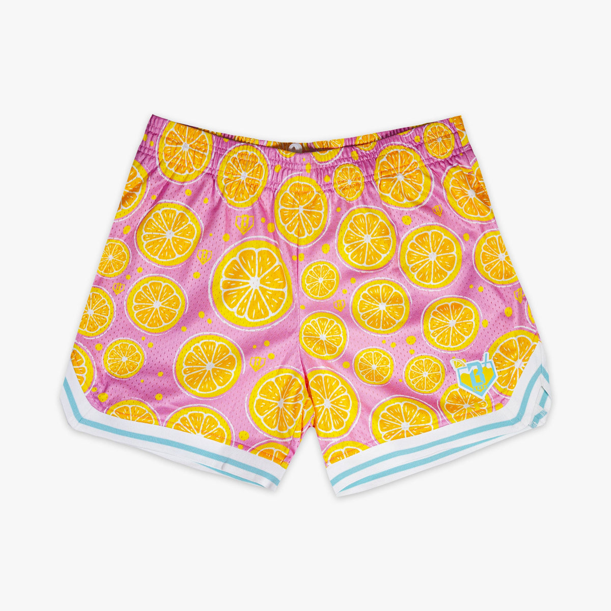 Lemon Squeeze Youth Court Shorts - Pink