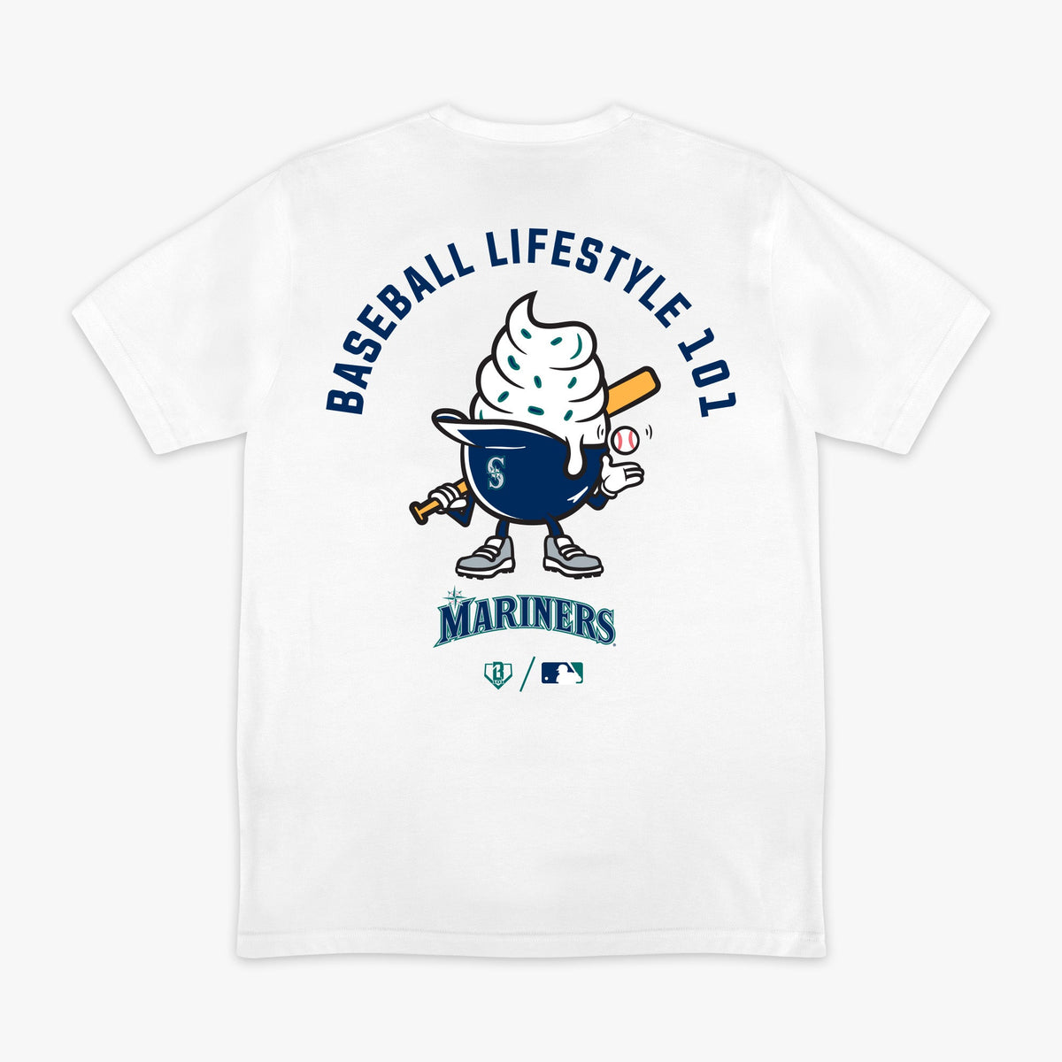 Seattle Mariners Ice Cream Cap Tee