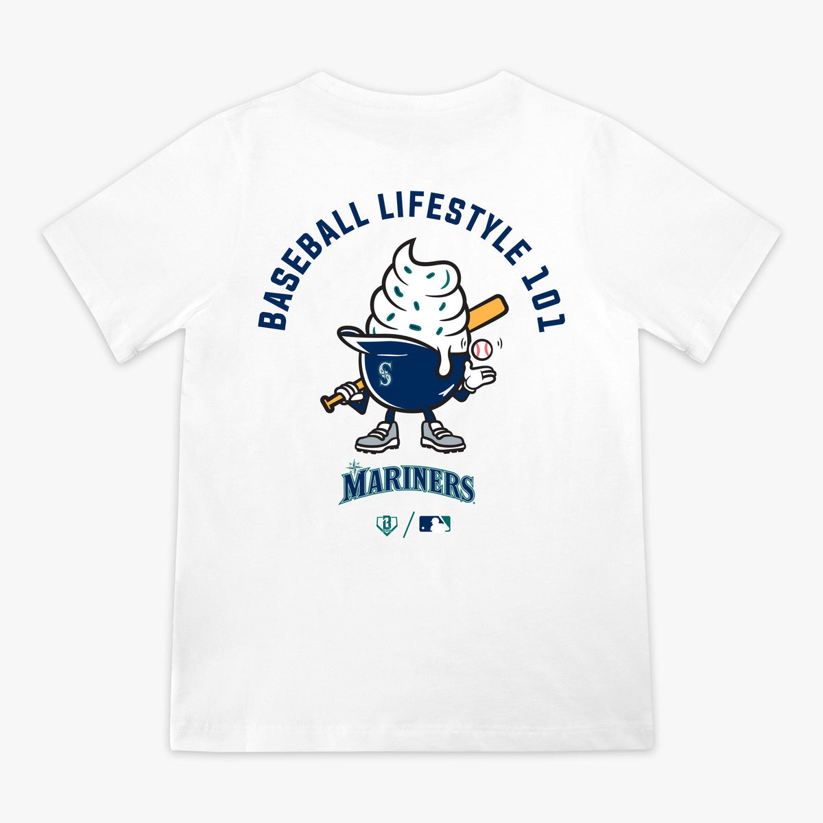 Seattle Mariners Ice Cream Cap Youth Tee