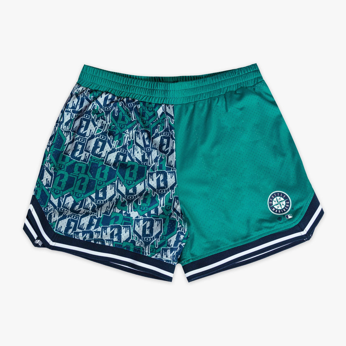 Seattle Mariners Sticker Court Shorts