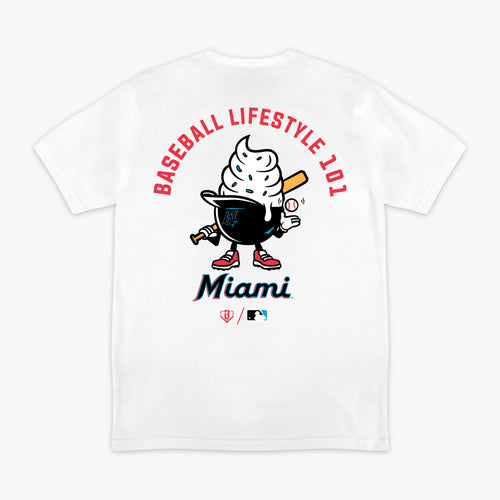 Miami Marlins Ice Cream Cap Tee