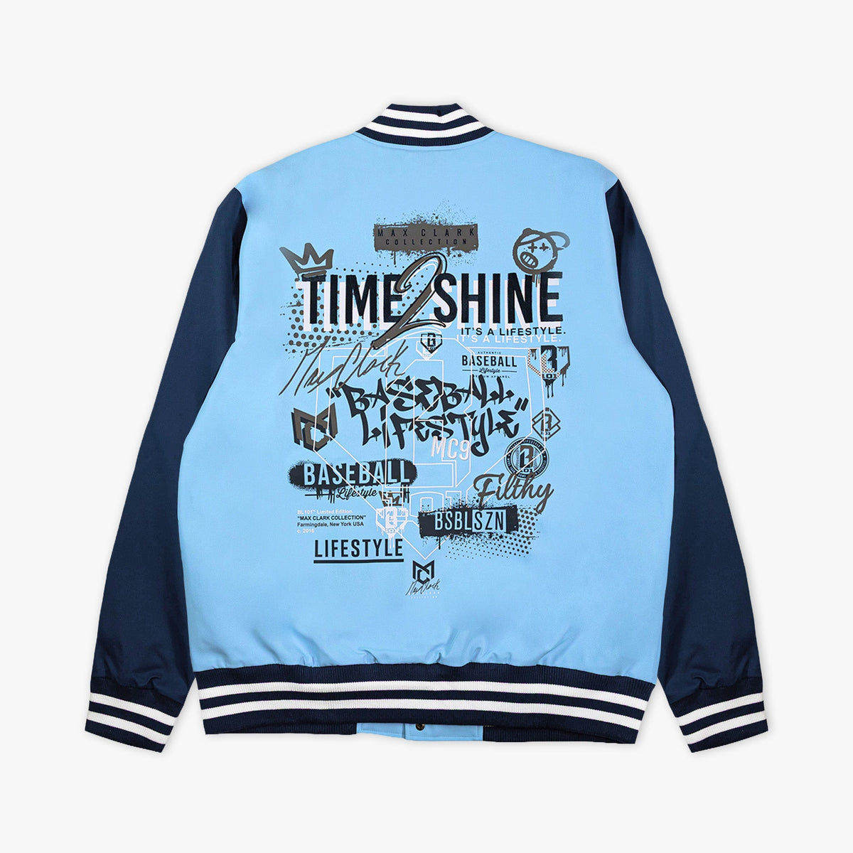 Max Clark Bomber - Blue