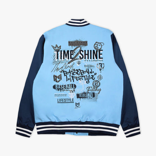 Max Clark Bomber - Blue