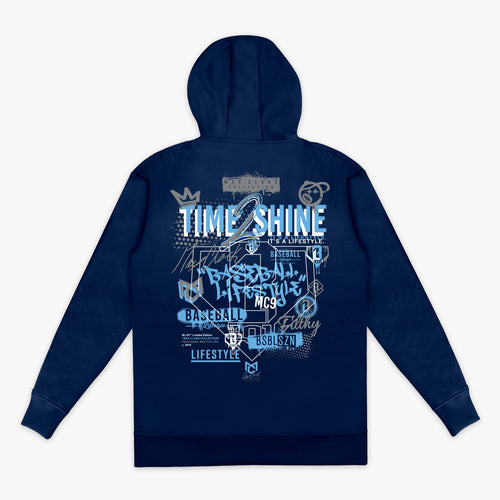 Max Clark Youth Hoodie - Navy