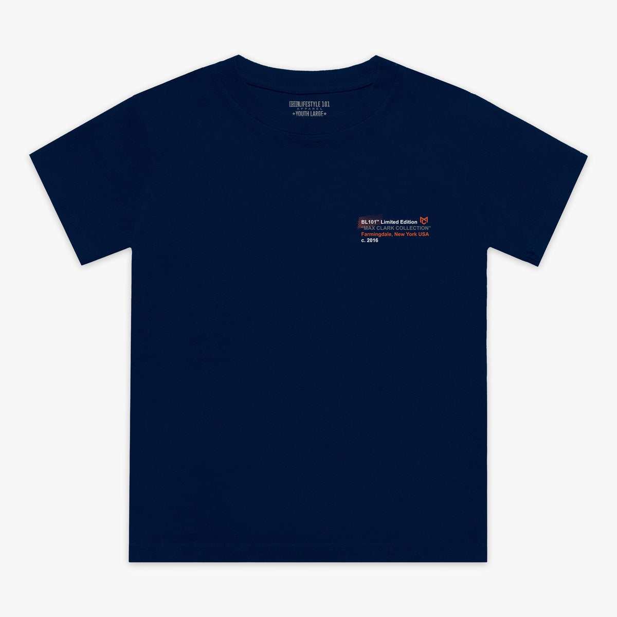 Max Clark Youth Tee - Navy