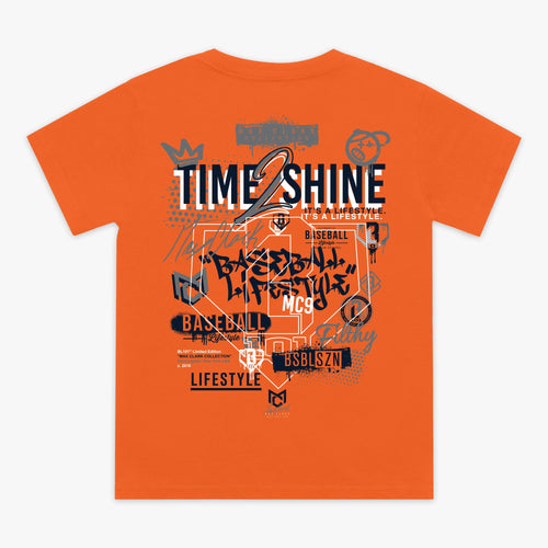 Max Clark Youth Tee - Orange