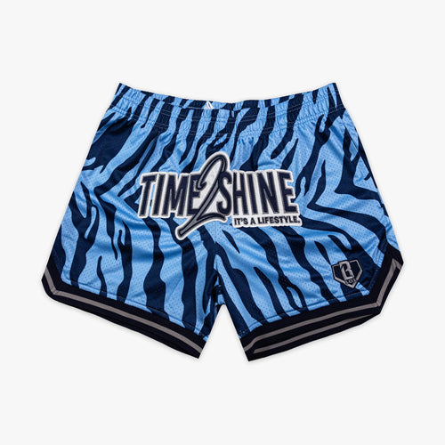 Max Clark Tiger Youth Court Shorts - Blue