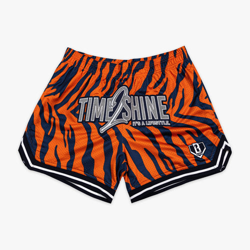 Max Clark Tiger Court Shorts - Orange