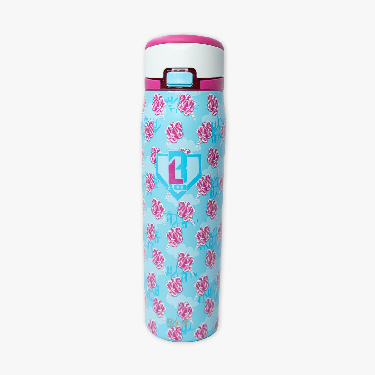 Mesa Loop Water Bottle with Covered Straw - Home Run Sugar