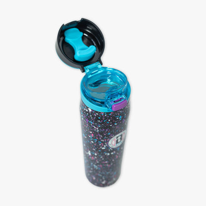 Mesa Loop Water Bottle with Covered Straw - Splatter Galaxy