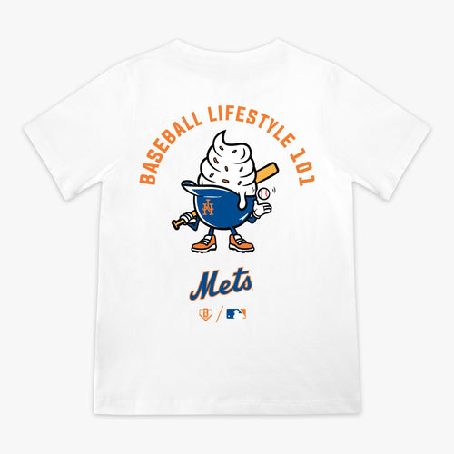 New York Mets Ice Cream Cap Youth Tee