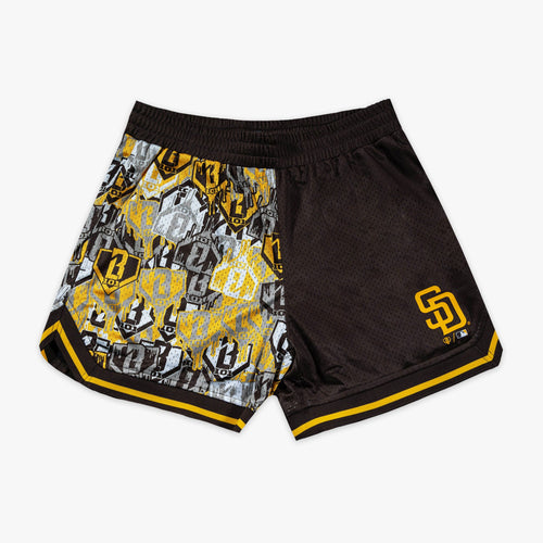 San Diego Padres Sticker Youth Court Shorts