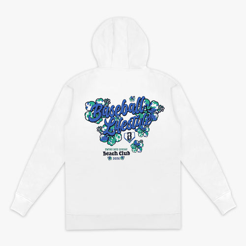 Petal Play Beach Club Youth Hoodie