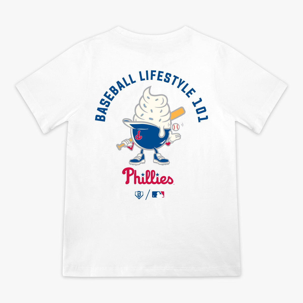 Philadelphia Phillies Ice Cream Cap Youth Tee