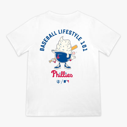 Philadelphia Phillies Ice Cream Cap Youth Tee