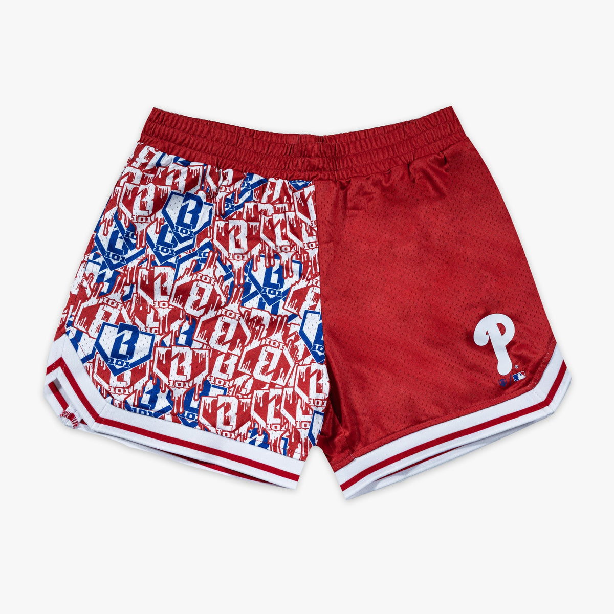 Philadelphia Phillies Sticker Youth Court Shorts