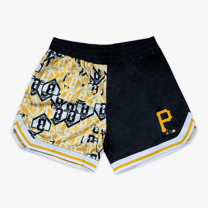 Pittsburgh Pirates Sticker Youth Court Shorts