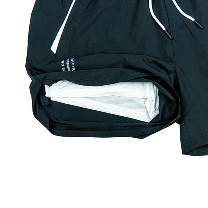 Pro Series Youth Shorts V2 with Liner - Black/White