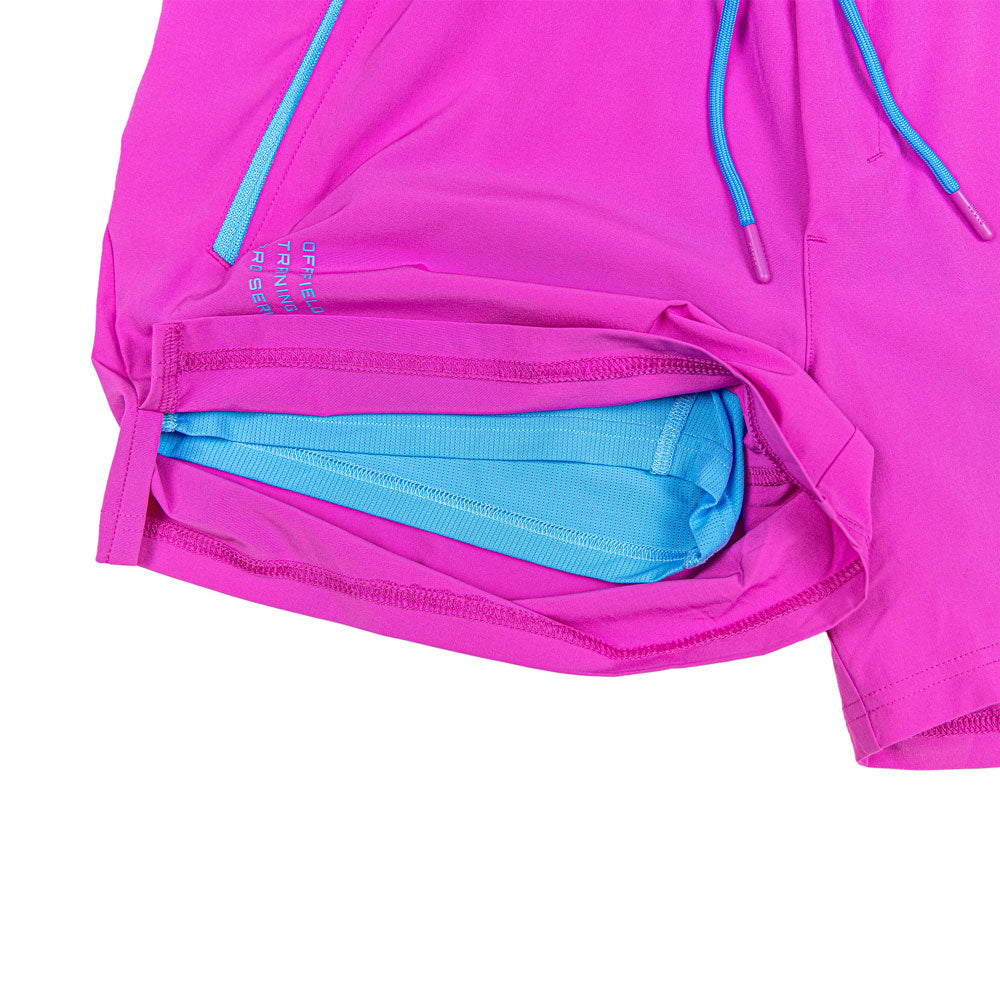 Pro Series Youth Shorts V2 with Liner - Cotton Candy Pink