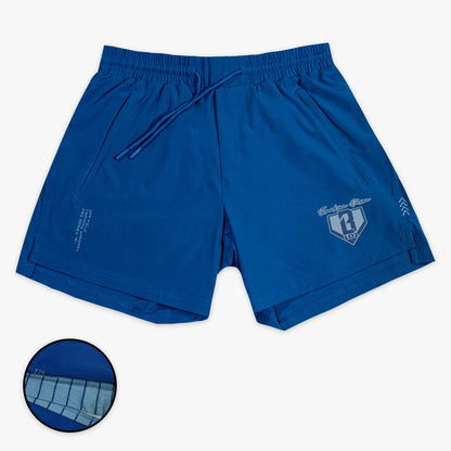 Pro Series Shorts V2 With Liner - Blue Pinstripes