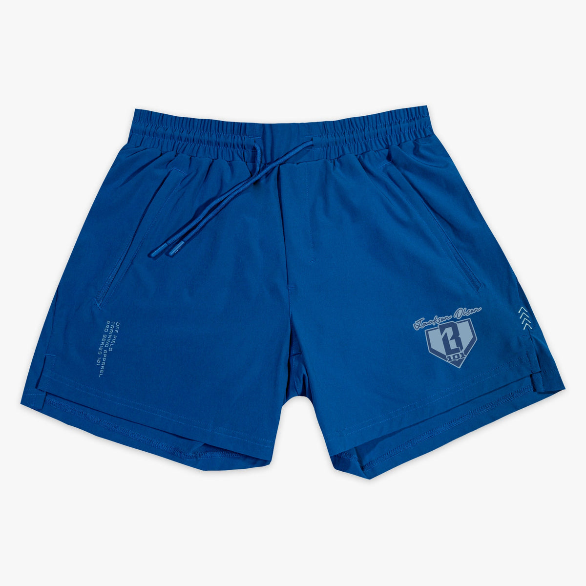 Pro Series Shorts V2 With Liner - Blue Pinstripes
