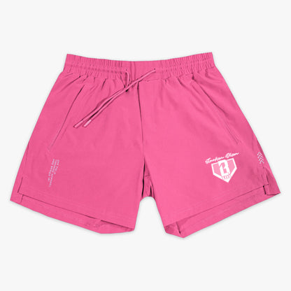 Pro Series Shorts V2 With Liner - Pink Pinstripes