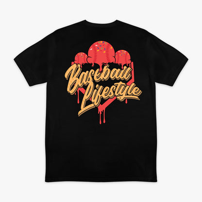 Ice Cream Tee - Tangerine