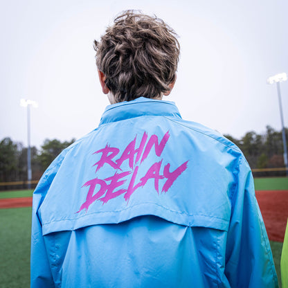 Rain Delay Youth Jacket - Cotton Candy Blue
