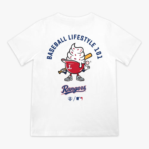 Texas Rangers Ice Cream Cap Youth Tee