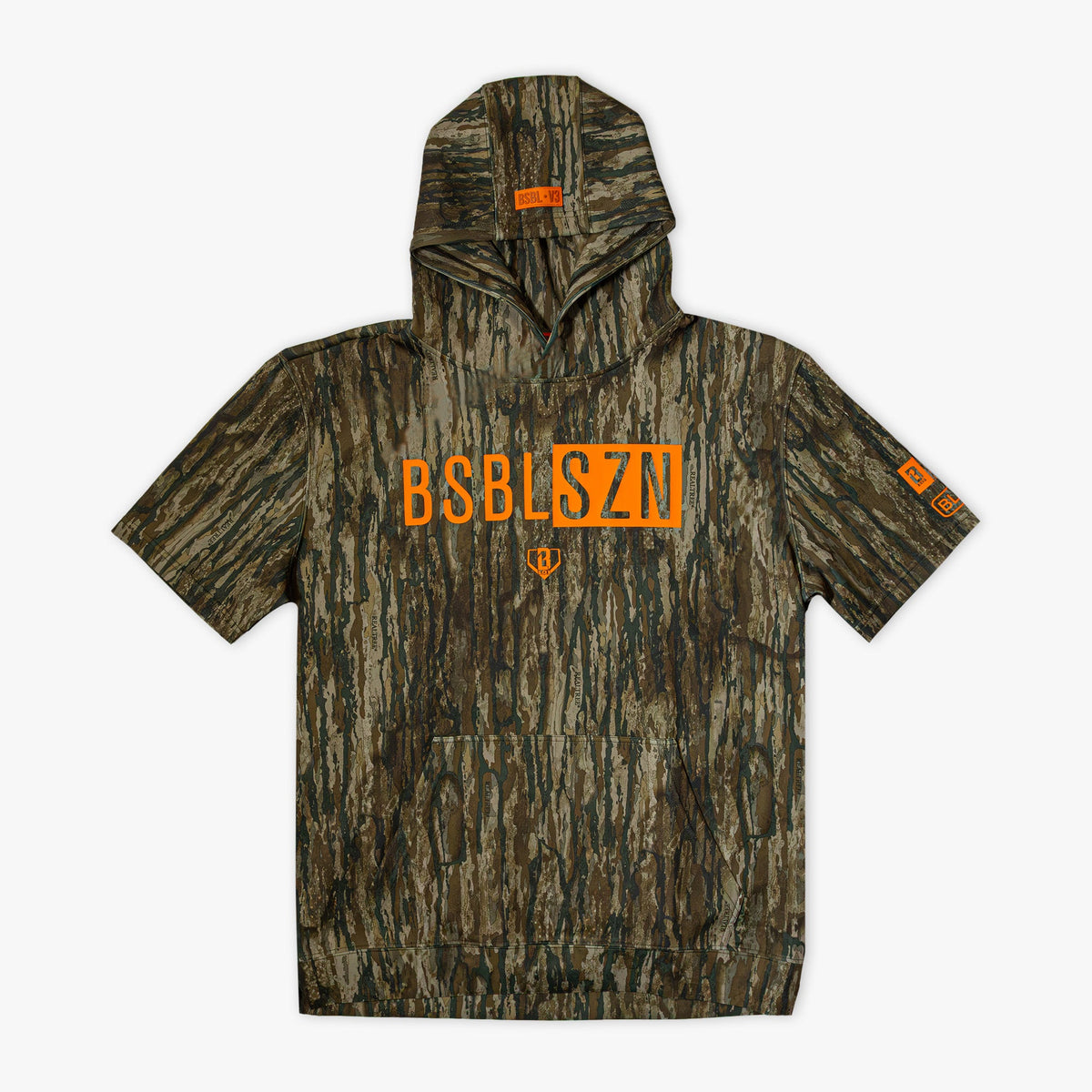 Realtree BSBL-SZN Short Sleeve Youth Hoodie V3 - Legacy