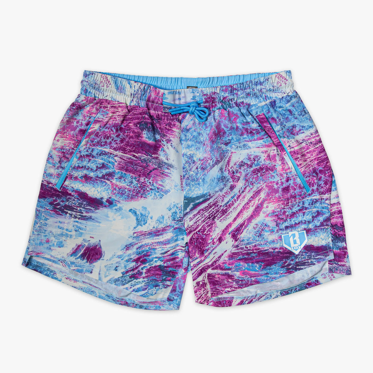 Realtree Pro Series Shorts V2 with Liner - Aspect-Blue