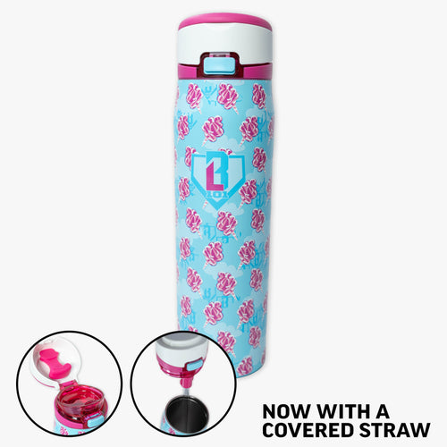 Mesa Loop Water Bottle with Covered Straw - Home Run Sugar