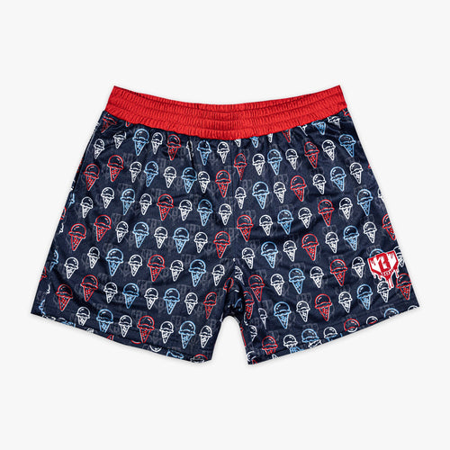 Scoops Ice Cream Shorts - Navy