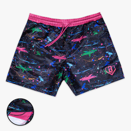 Sharks Swim Trunks