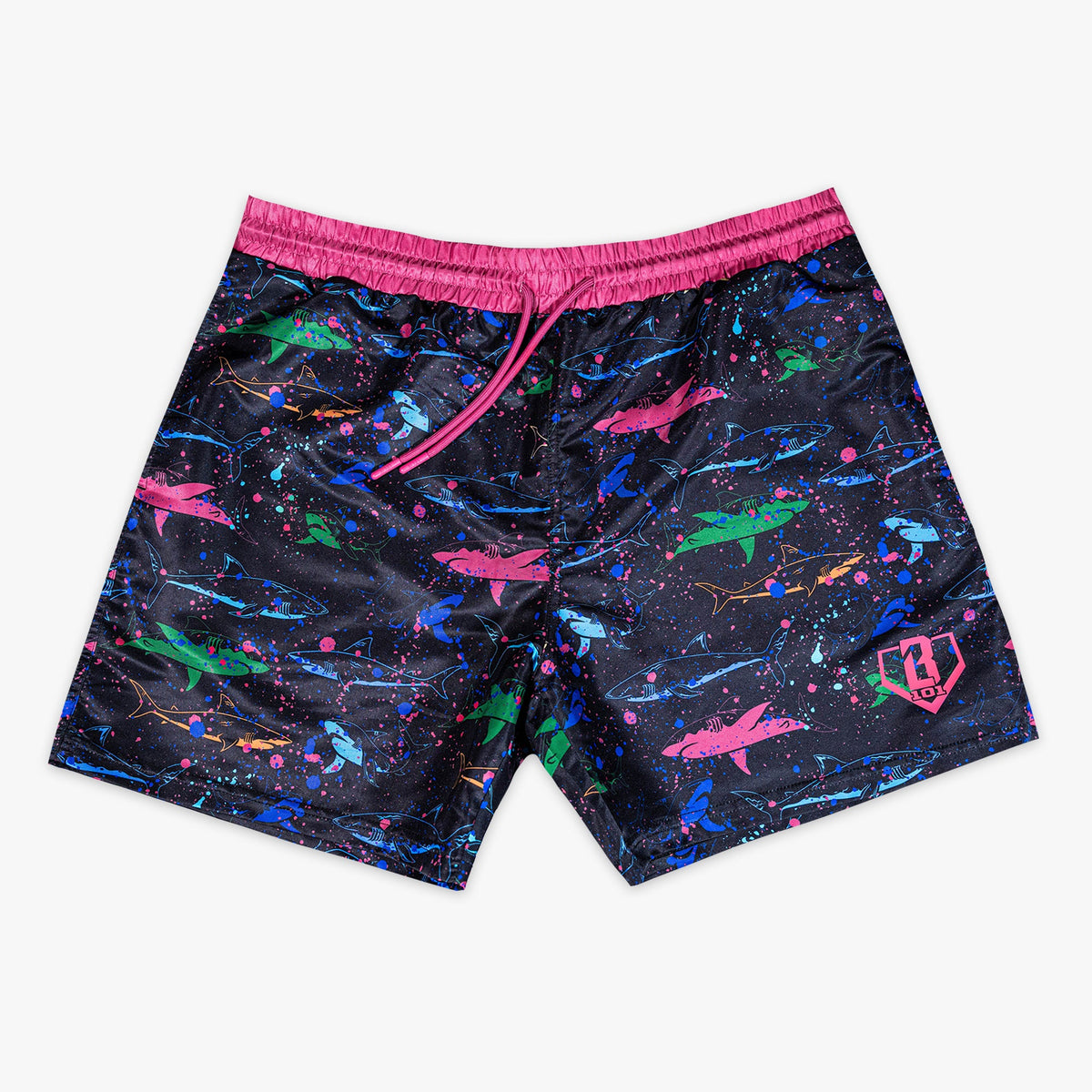 Sharks Swim Trunks