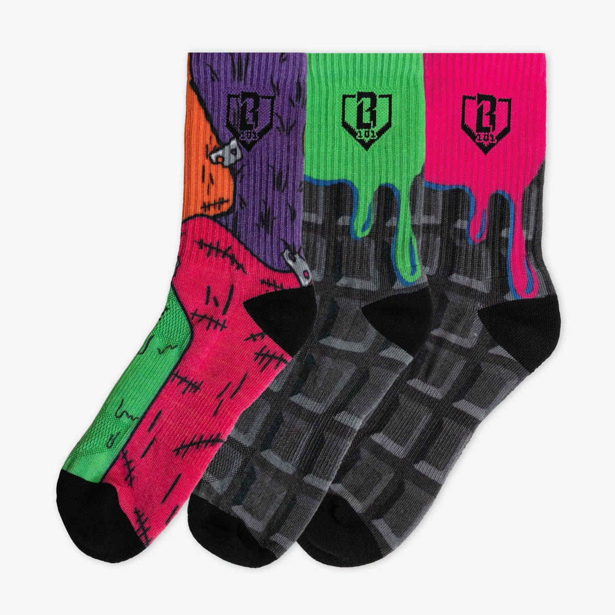 Spooky SZN Waffle Performance Socks 3-Pack