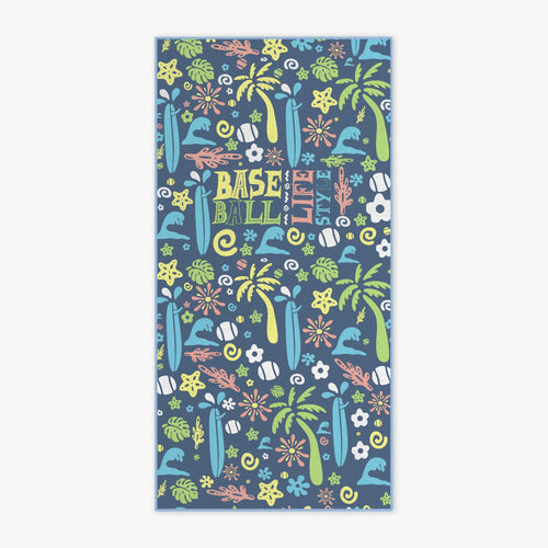 Surfside Slugger Beach Towel