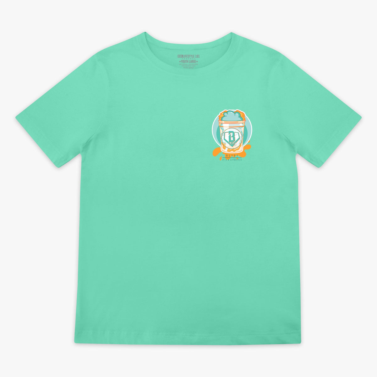 Sweet Spot Youth Tee - Tangerine Freeze