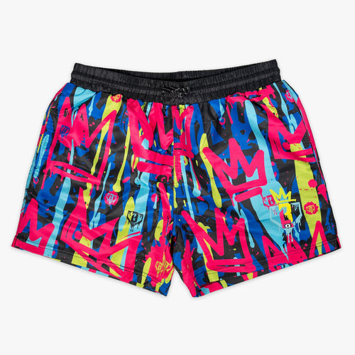 Graffiti Crown Swim Trunks