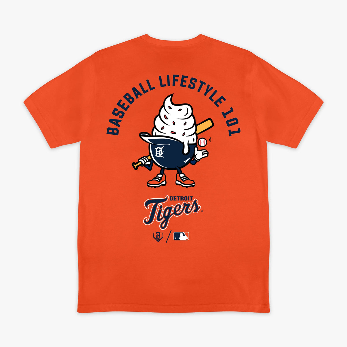 Detroit Tigers Ice Cream Cap Tee