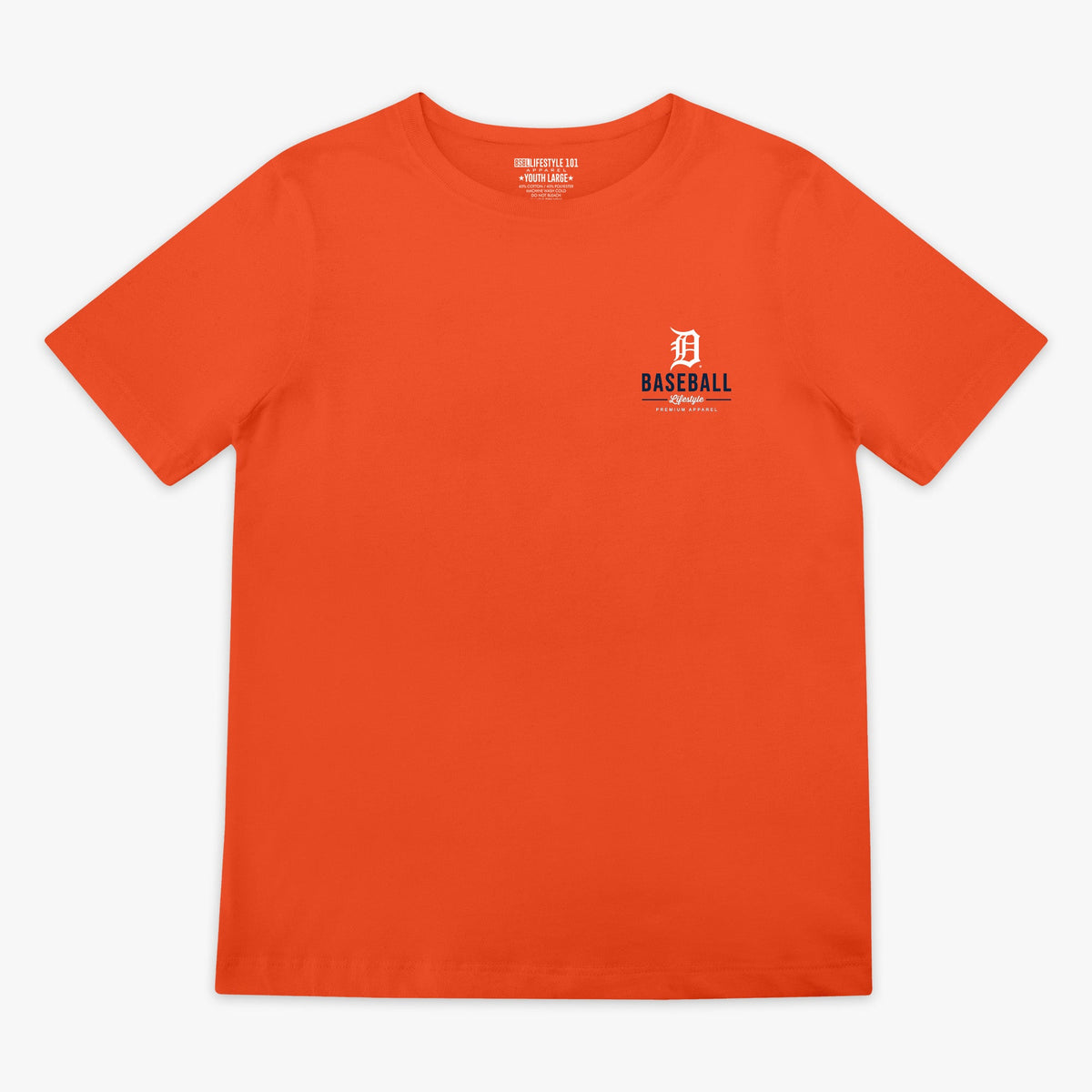 Detroit Tigers Ice Cream Cap Youth Tee