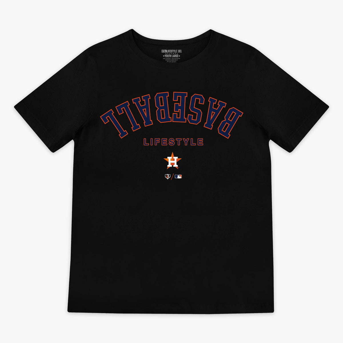 Houston Astros Upside Down Youth Tee
