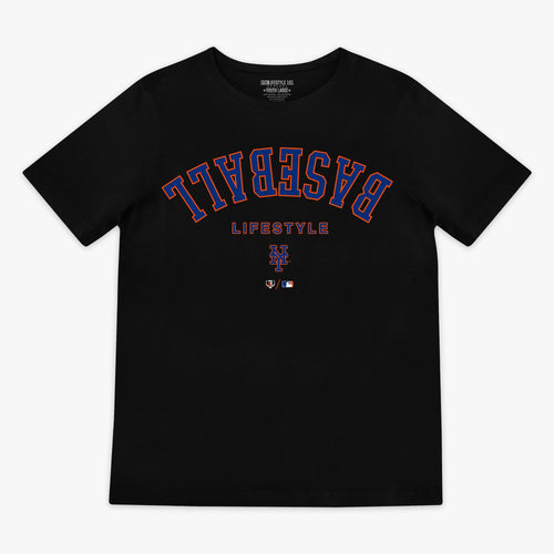 New York Mets Upside Down Youth Tee