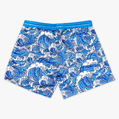 Wave Swim Trunks