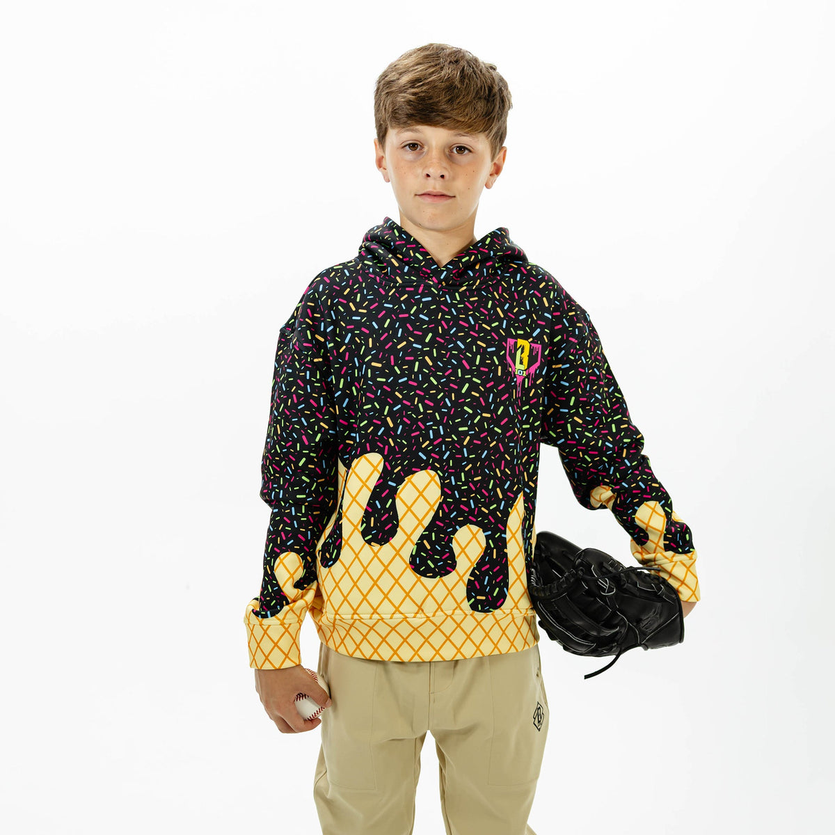 Ice Cream Youth Hoodie - Midnight Sundae