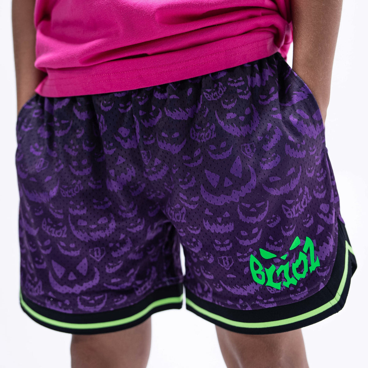 Jack O' Lantern Team Youth Shorts